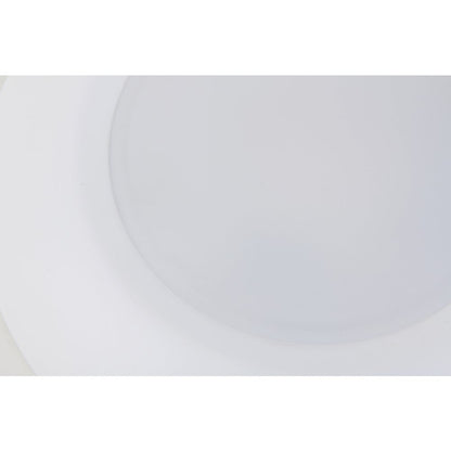 5 Inch 3000K-5000K Selectable 10W 600 Lumens Disk Light In White Pack Of 4