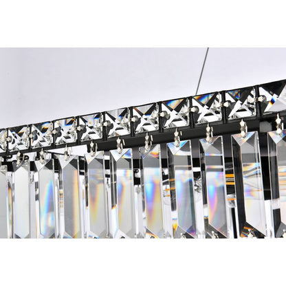 Maxime 24 Inch Black Chandelier