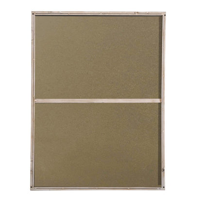 Metal frame Rectangle Mirror 24 inch Silver
