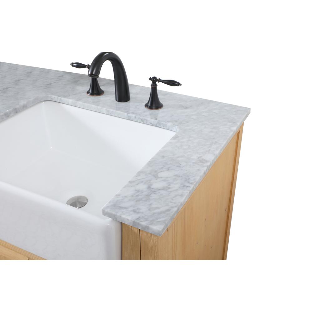 60 inch double bathroom vanity in natural wood