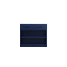 42 inch Kitchen Island in Blue