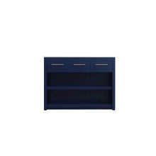 48 inch Kitchen Island in Blue