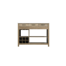 48 inch Kitchen Island in Natural Oak