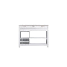 48 inch Kitchen Island in White