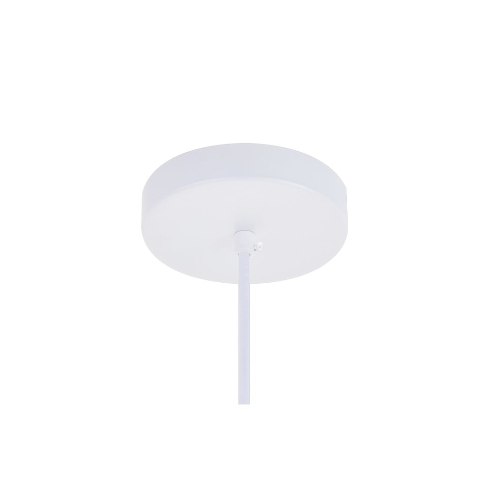 Circa 1 Light White Pendant
