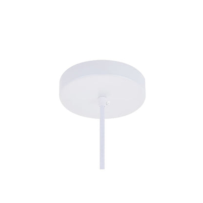 Circa 1 Light White Pendant