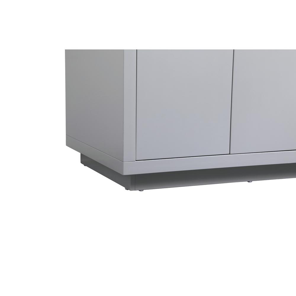 42 inch Single bathroom vanity in grey