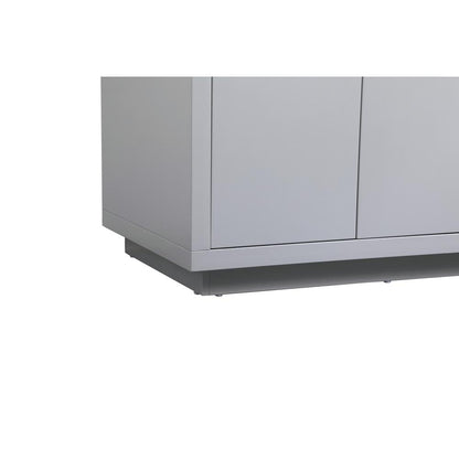42 inch Single bathroom vanity in grey