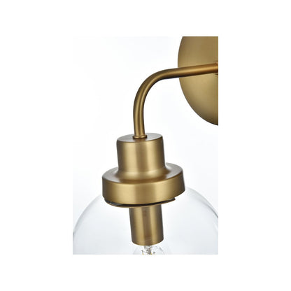 Hanson 6 inch Wall Sconce in Satin Gold