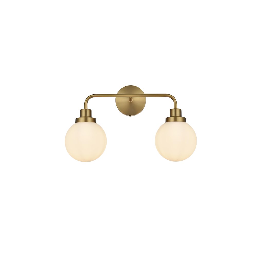 Hanson 19 inch Wall Sconce in Satin Gold