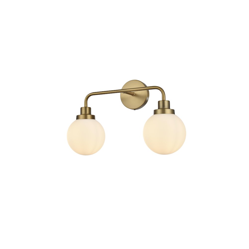 Hanson 19 inch Wall Sconce in Satin Gold