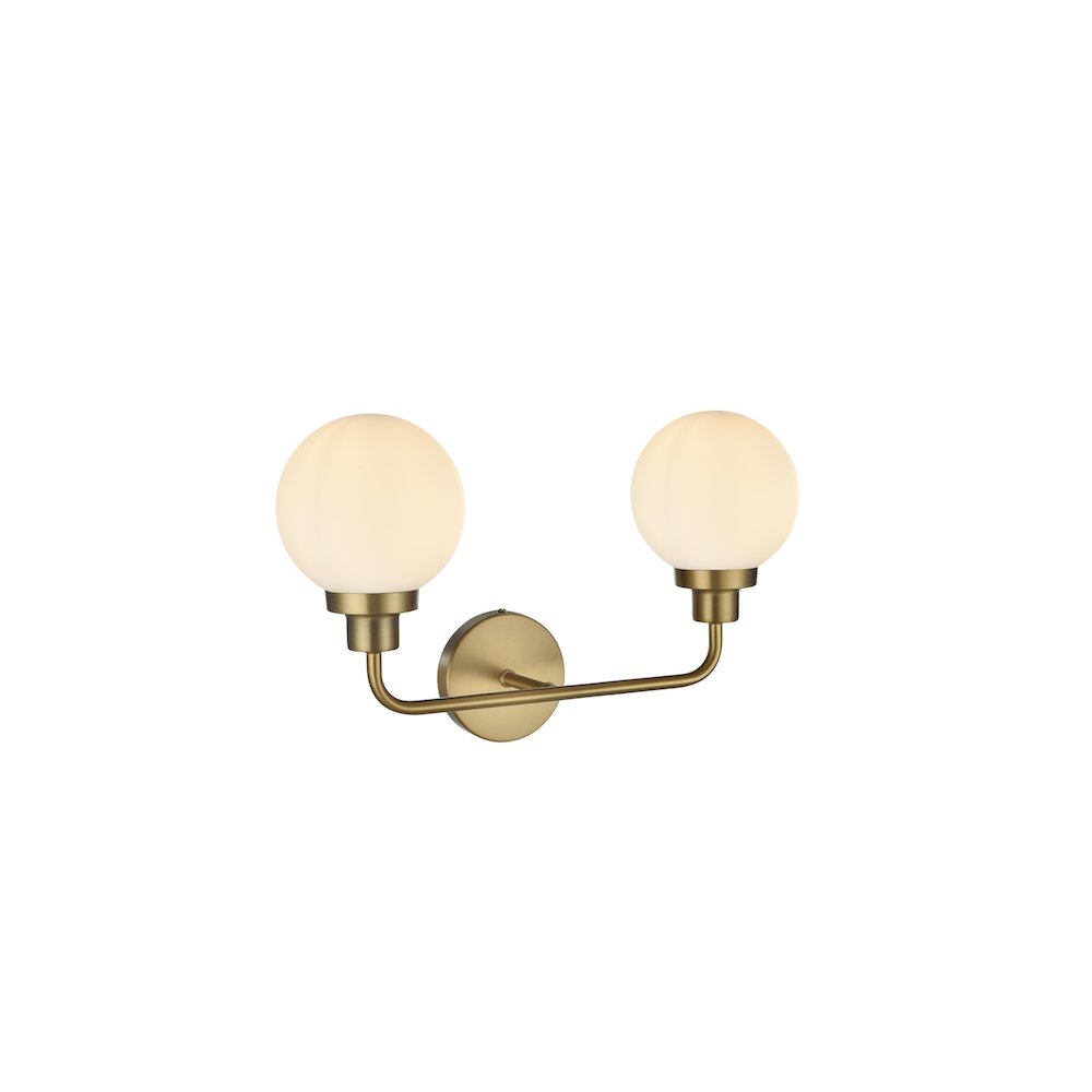 Hanson 19 inch Wall Sconce in Satin Gold