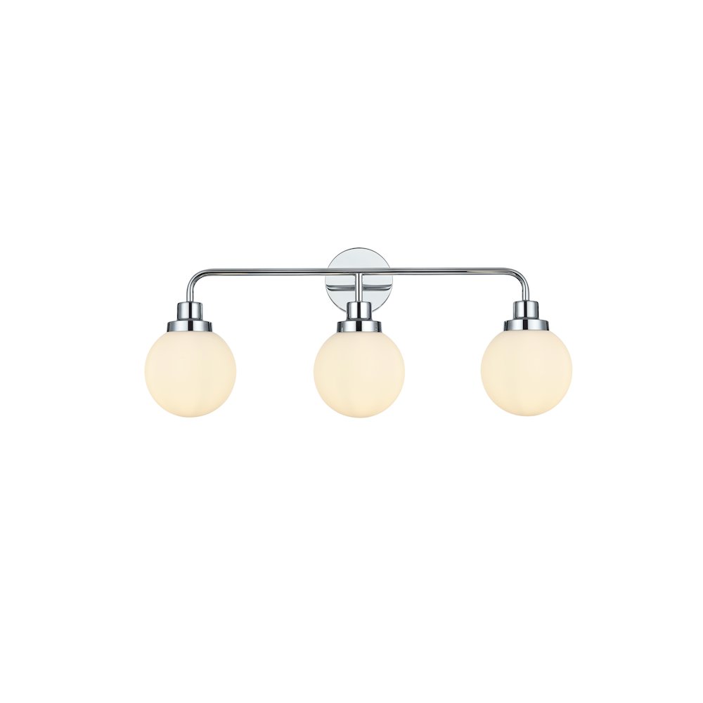 Hanson 28 inch Wall Sconce in Chrome