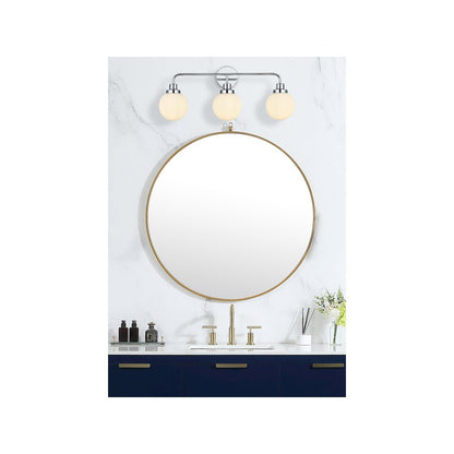 Hanson 28 inch Wall Sconce in Chrome