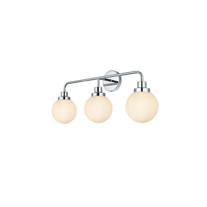 Hanson 28 inch Wall Sconce in Chrome