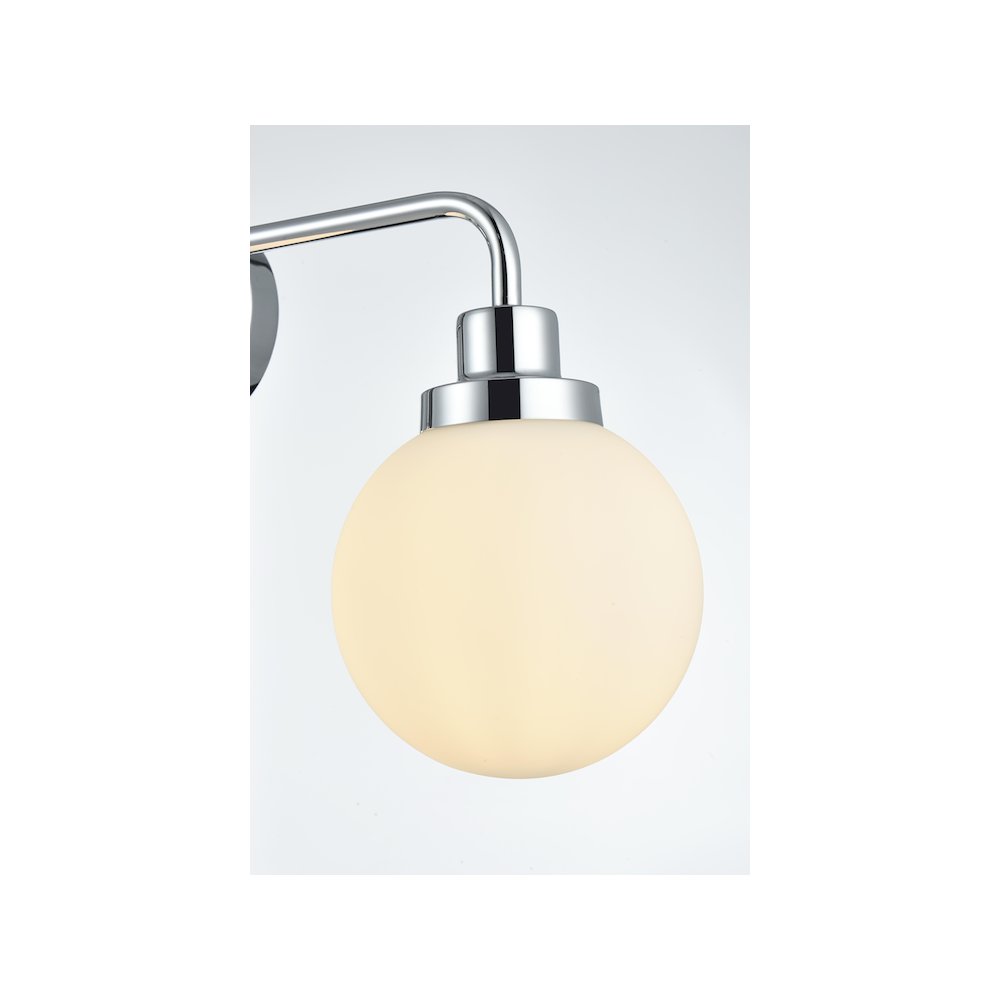 Hanson 28 inch Wall Sconce in Chrome