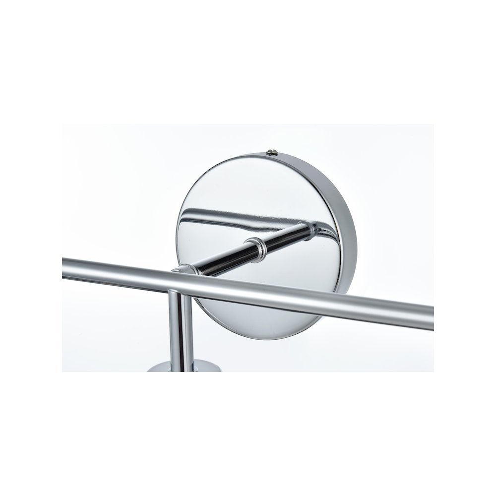 Hanson 28 inch Wall Sconce in Chrome