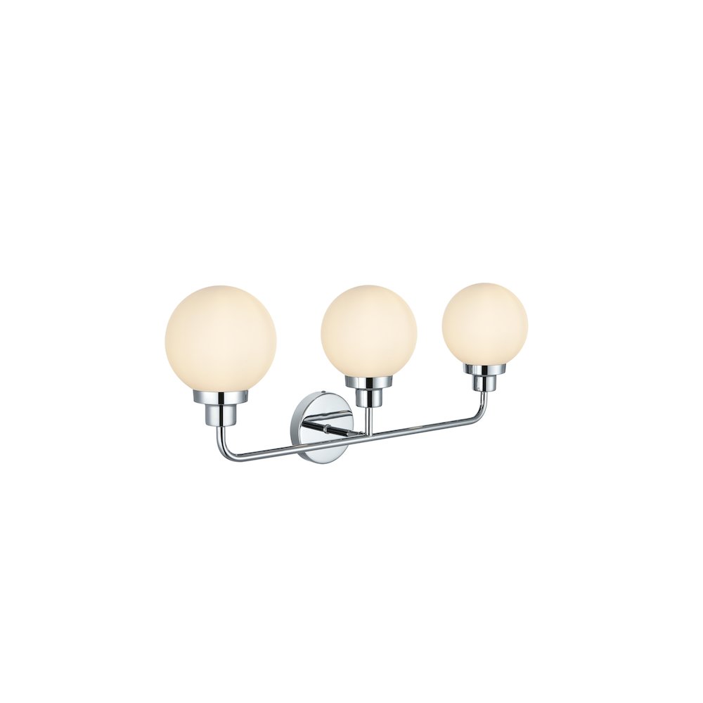 Hanson 28 inch Wall Sconce in Chrome