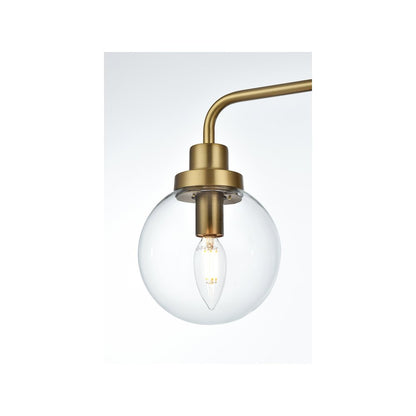 Hanson 28 inch Wall Sconce in Satin Gold