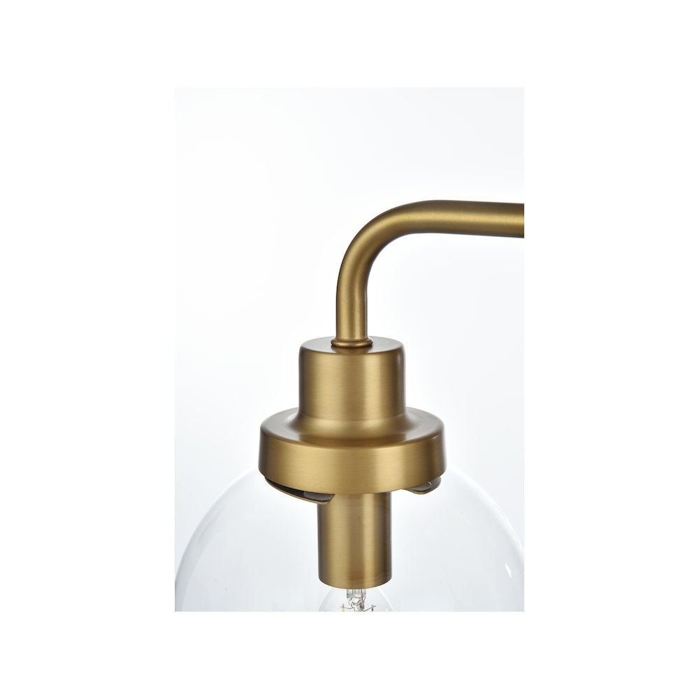 Hanson 28 inch Wall Sconce in Satin Gold