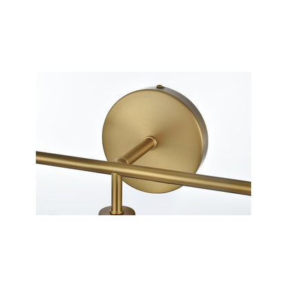 Hanson 28 inch Wall Sconce in Satin Gold