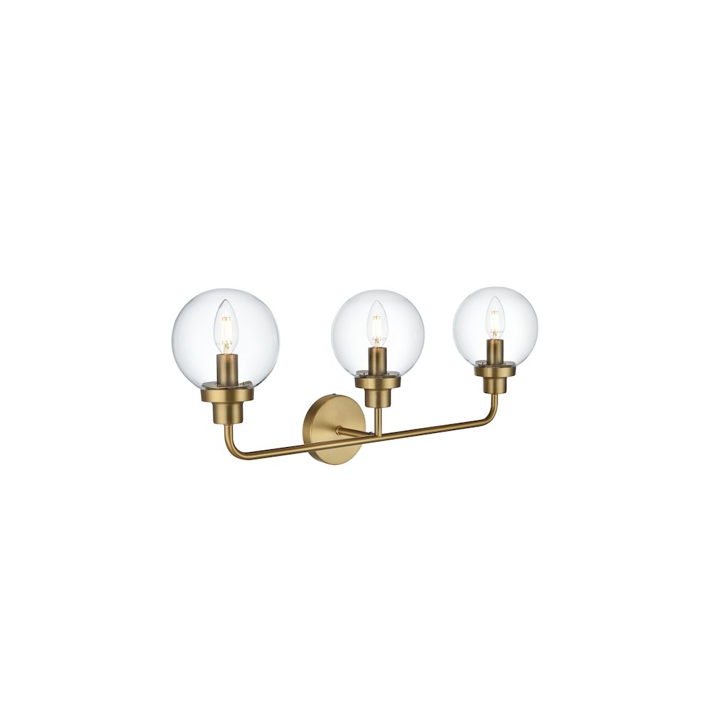 Hanson 28 inch Wall Sconce in Satin Gold