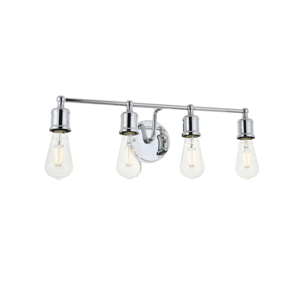 Serif 4 light chrome Wall Sconce