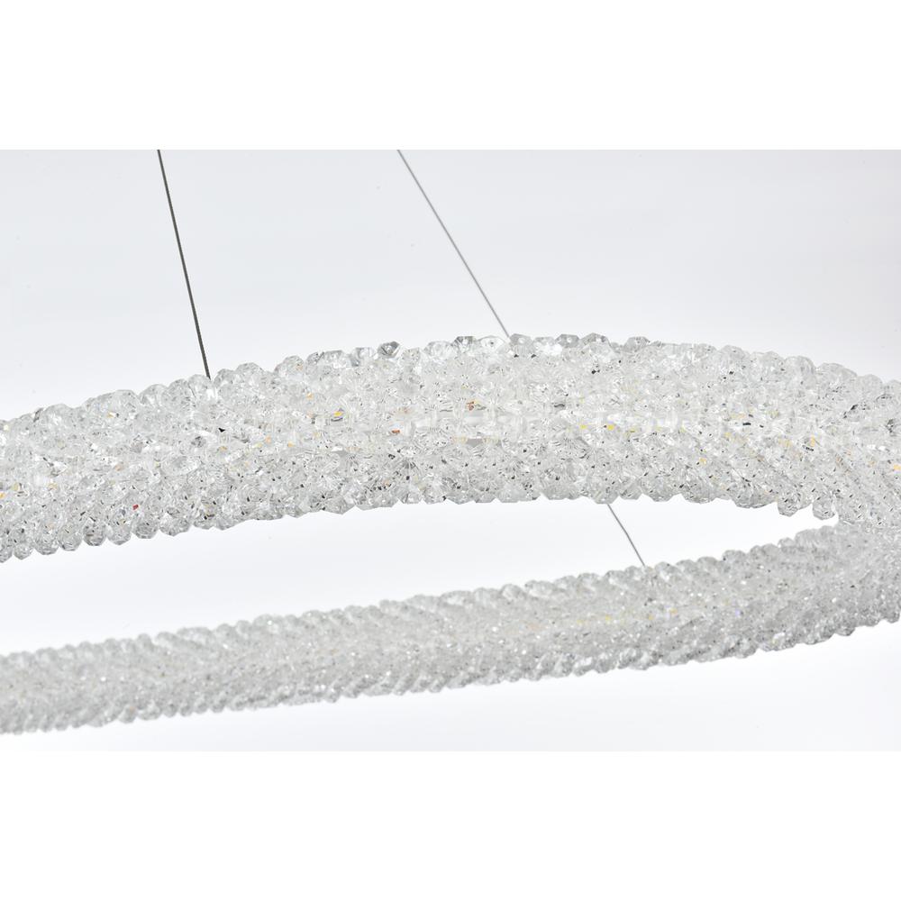 Bowen 51 inch Adjustable LED Chandelier in Satin Gold