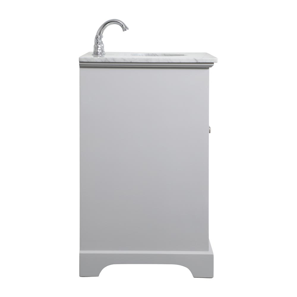 32 inch Single bathroom vanity in grey