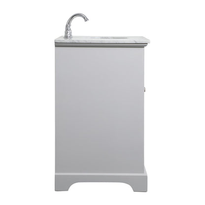 32 inch Single bathroom vanity in grey