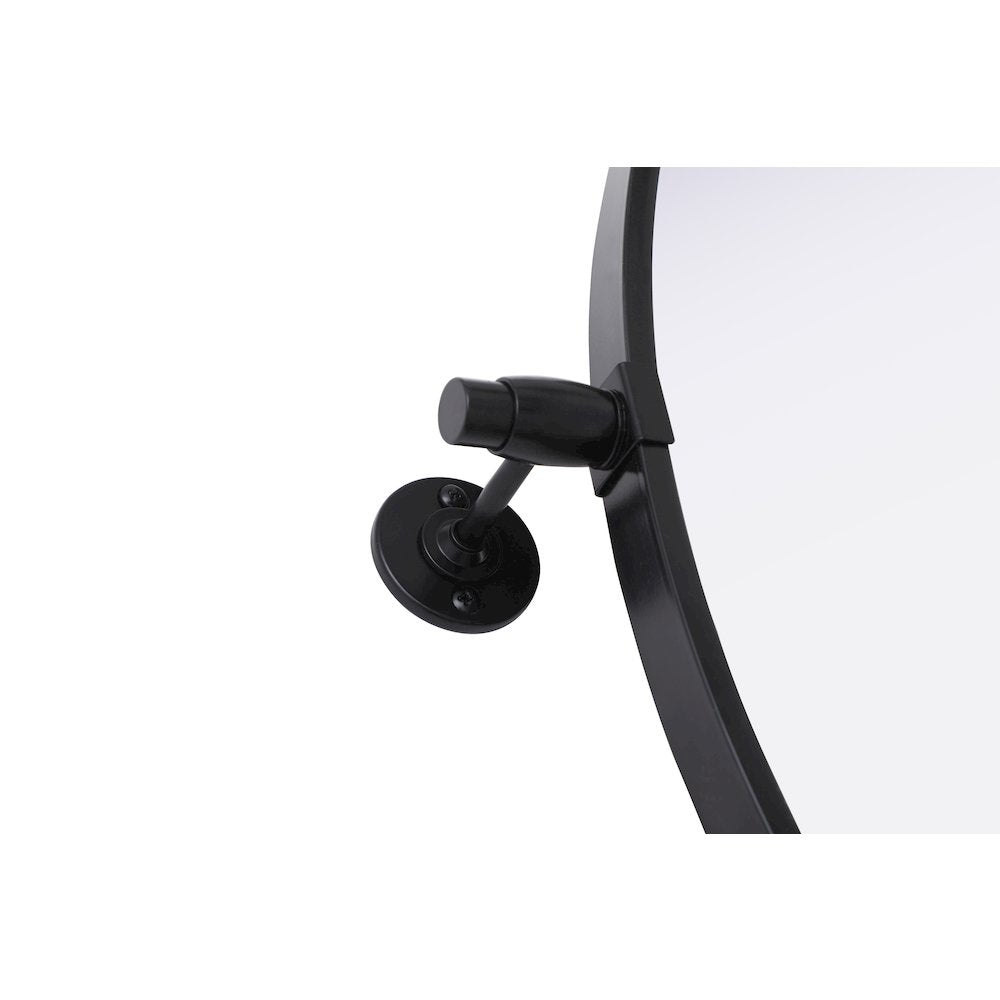 Amoura 30X30 Pivot Mirror In Black