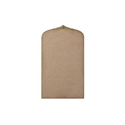Naomi Vintage Resin Mirror 24x42 in Antique Brass
