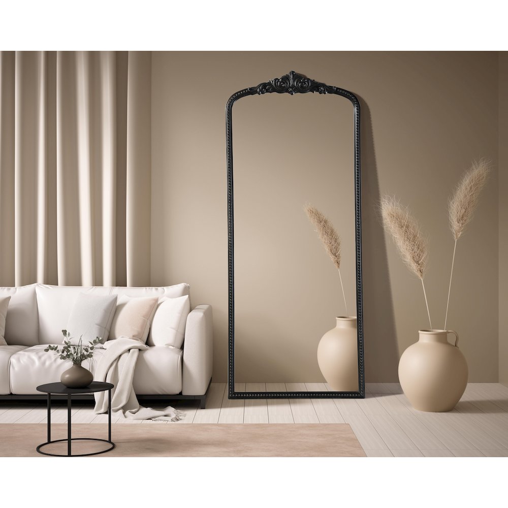 Naomi Vintage Resin Mirror 30x72 in Vintage Bronze