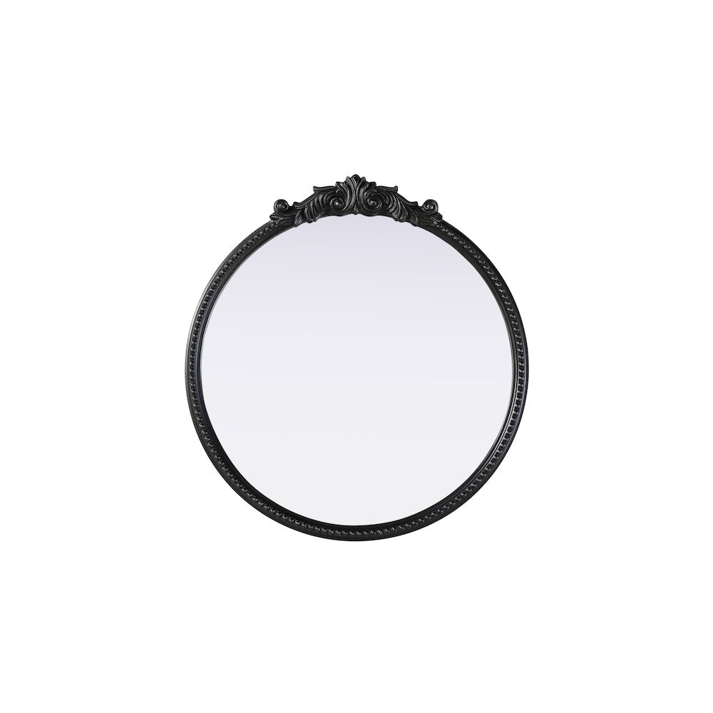 Naomi Vintage Resin Mirror 30x32 in Vintage Bronze