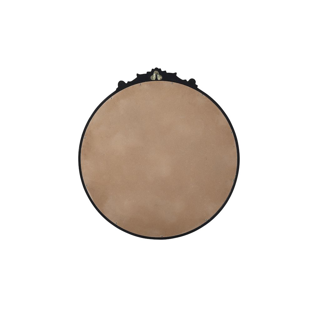 Naomi Vintage Resin Mirror 30x32 in Vintage Bronze