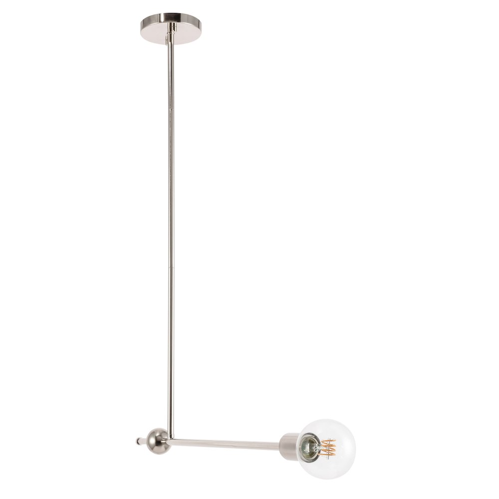 Brees 1 Light Chrome  Pendant