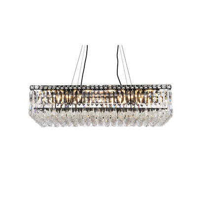 Maxime 32 Inch Black Chandelier