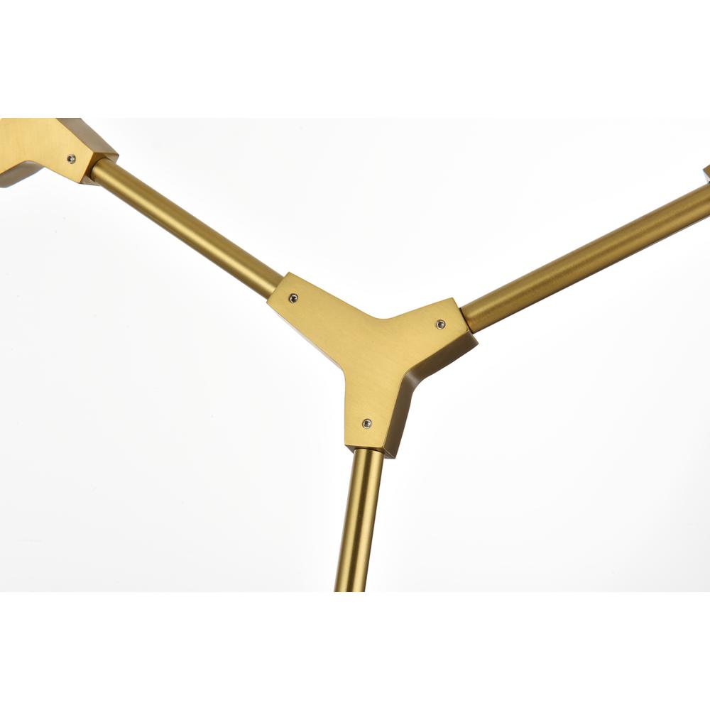 Cavoli 49 inch Chandelier in Brass