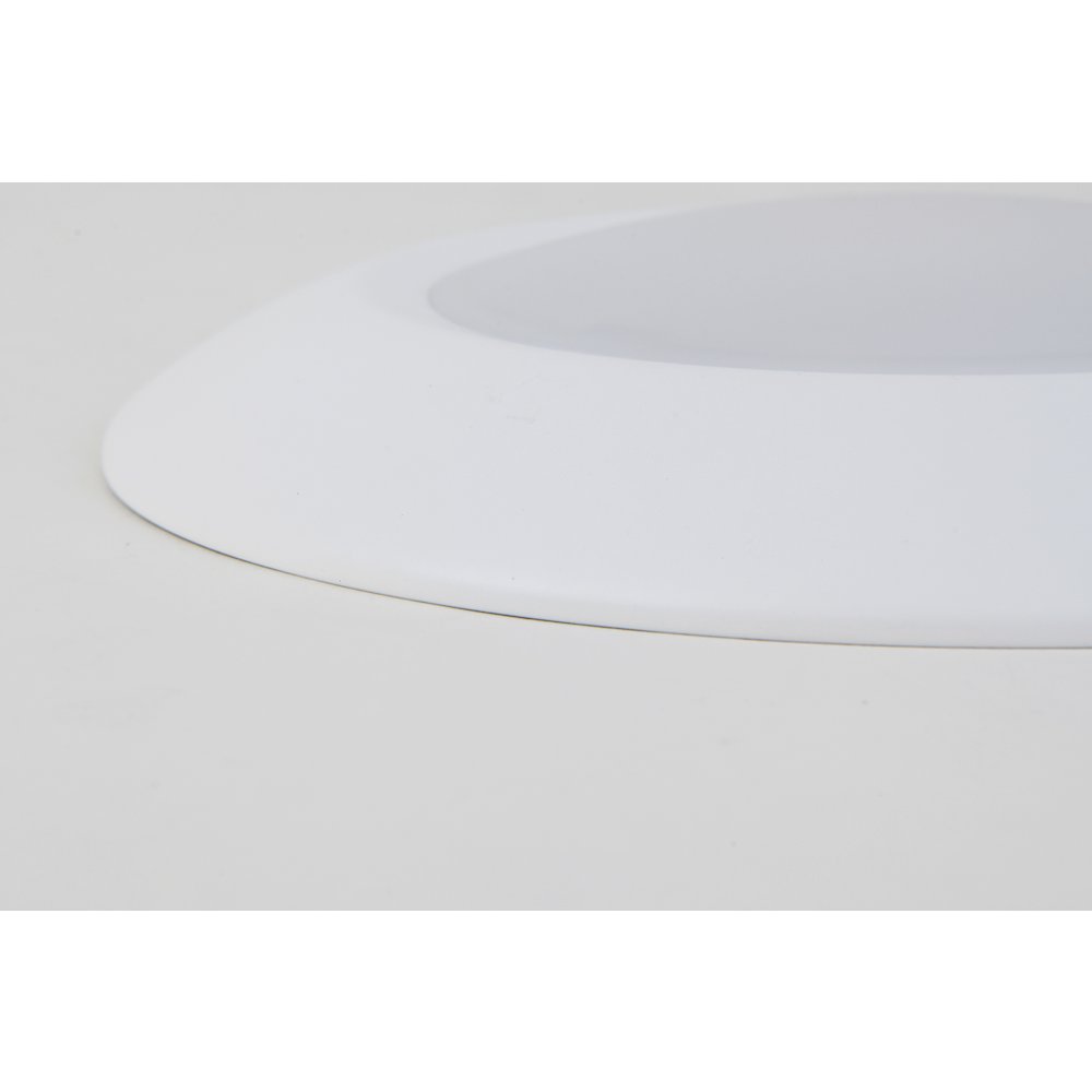 5 Inch 3000K-5000K Selectable 10W 600 Lumens Disk Light In White Pack Of 4
