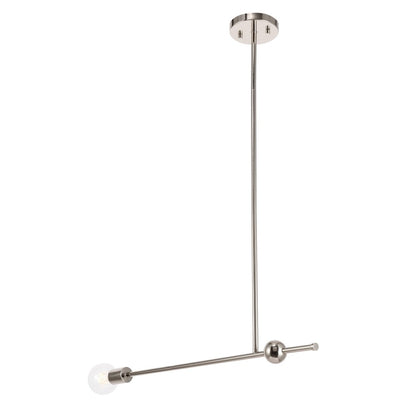 Brees 1 Light Chrome  Pendant
