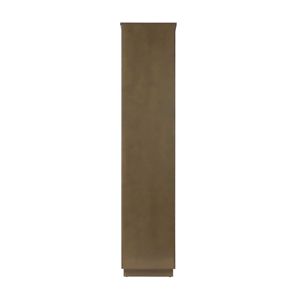 16 inch Bath Storage Cabinet in Chocolate Oak