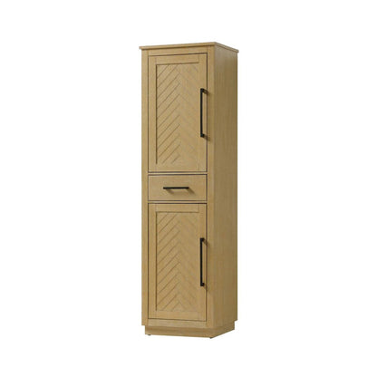20 inch Bath Storage Cabinet in Linen oak