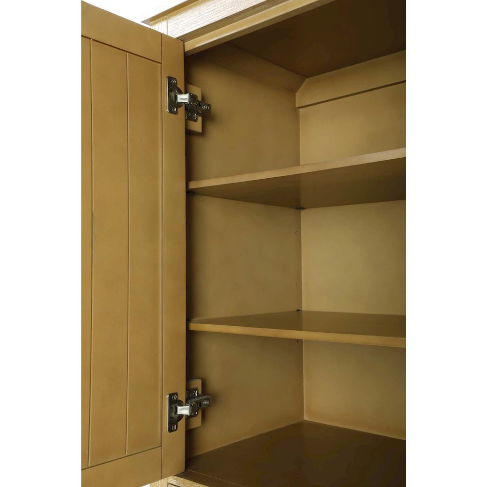 20 inch Bath Storage Cabinet in Linen oak