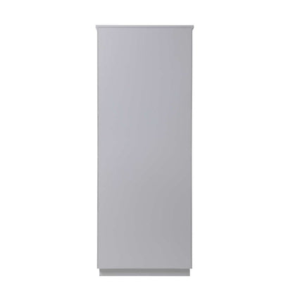 28 inch Bath Storage Cabinet in Grey