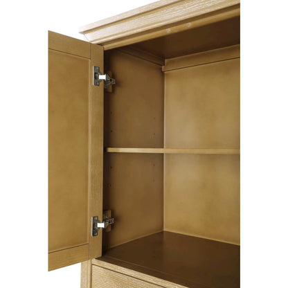 24 Inch Bath Storage Cabinet in Linen Oak