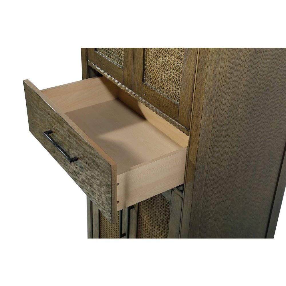 28 Inch Bath Storage Cabinet in Hazel Oak