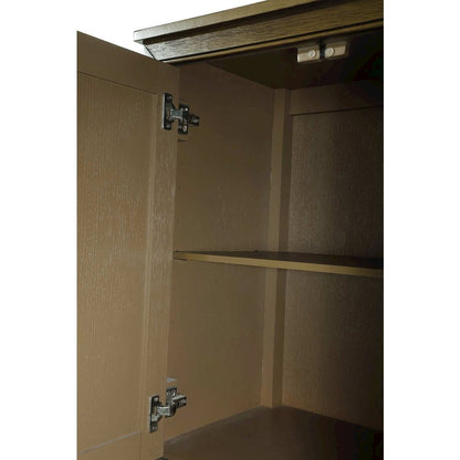 28 Inch Bath Storage Cabinet in Hazel Oak