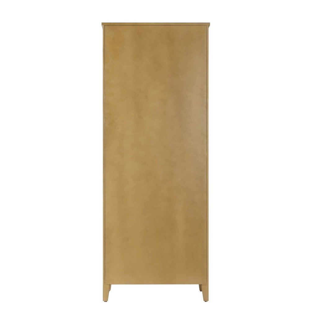 28 Inch Open Shelving Bath Storage Cabinet in Linen Oak