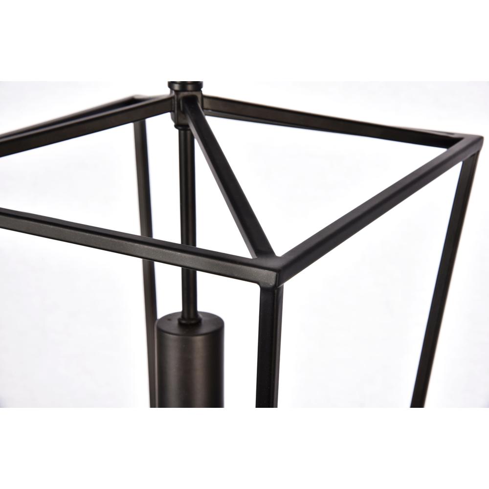 Maddox Collection Pendant D9.75 H14.5 Lt:1 Black Finish