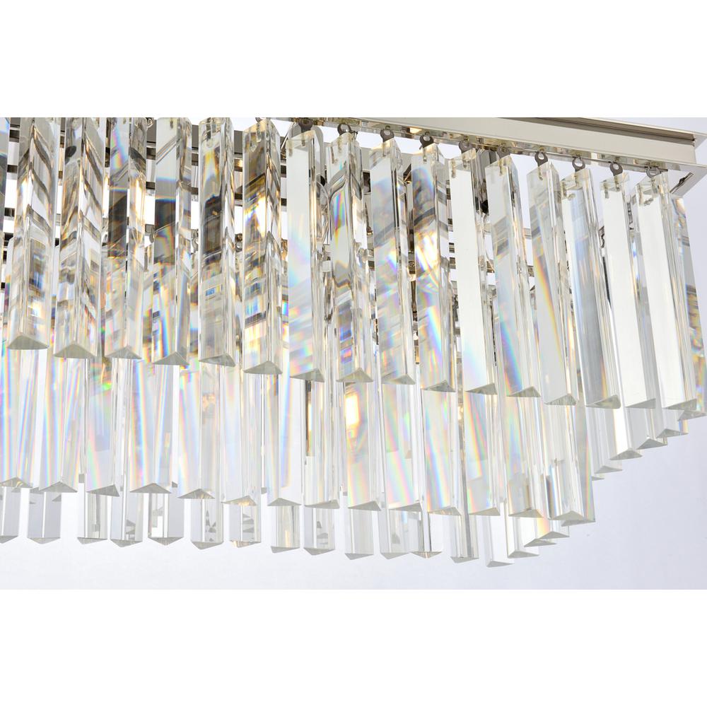 Sydney 12 light polished nickel Chandelier Clear Royal Cut Crystal